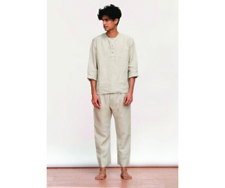 PLAIN GREY PYJAMA